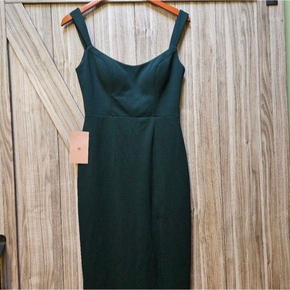 BHLDN Ana Crepe Midi Dress - Picture 9 of 16